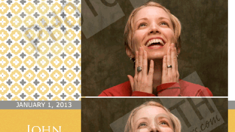 Friday Freebie Photo Booth Template Giveaway Week 6