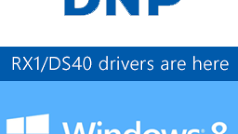 Official DNP Windows 8 Drivers for RX1, DS40/DS80 Available