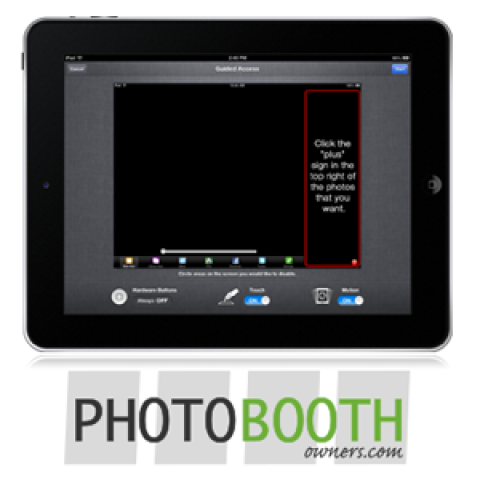 Lock The iPad In Your Photo Booth’s Social Kiosk