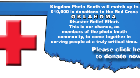 Kingdom Photo Booth Company Offering Generous Red Cross Donation Match for Moore, Oklahoma