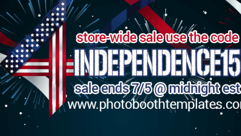 15% Off Storewide at photoboothtemplates.com